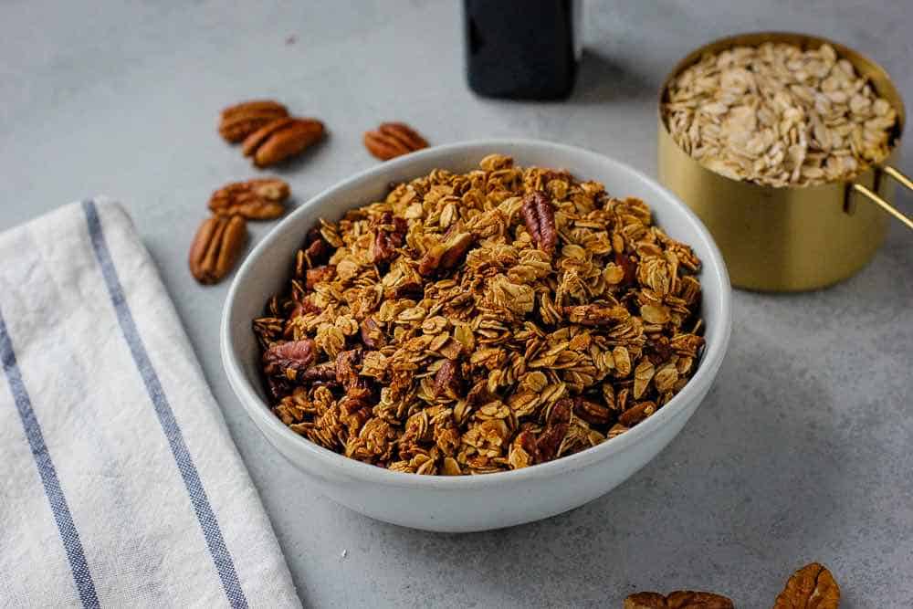 Pan Baked Granola in 5 Minutes Moors Lifestyle 2022